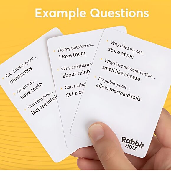 RABBIT HOLE & Expansion Pack- The What Will Your Friends Fall for?‎ Party Game - Picture 5 of 5